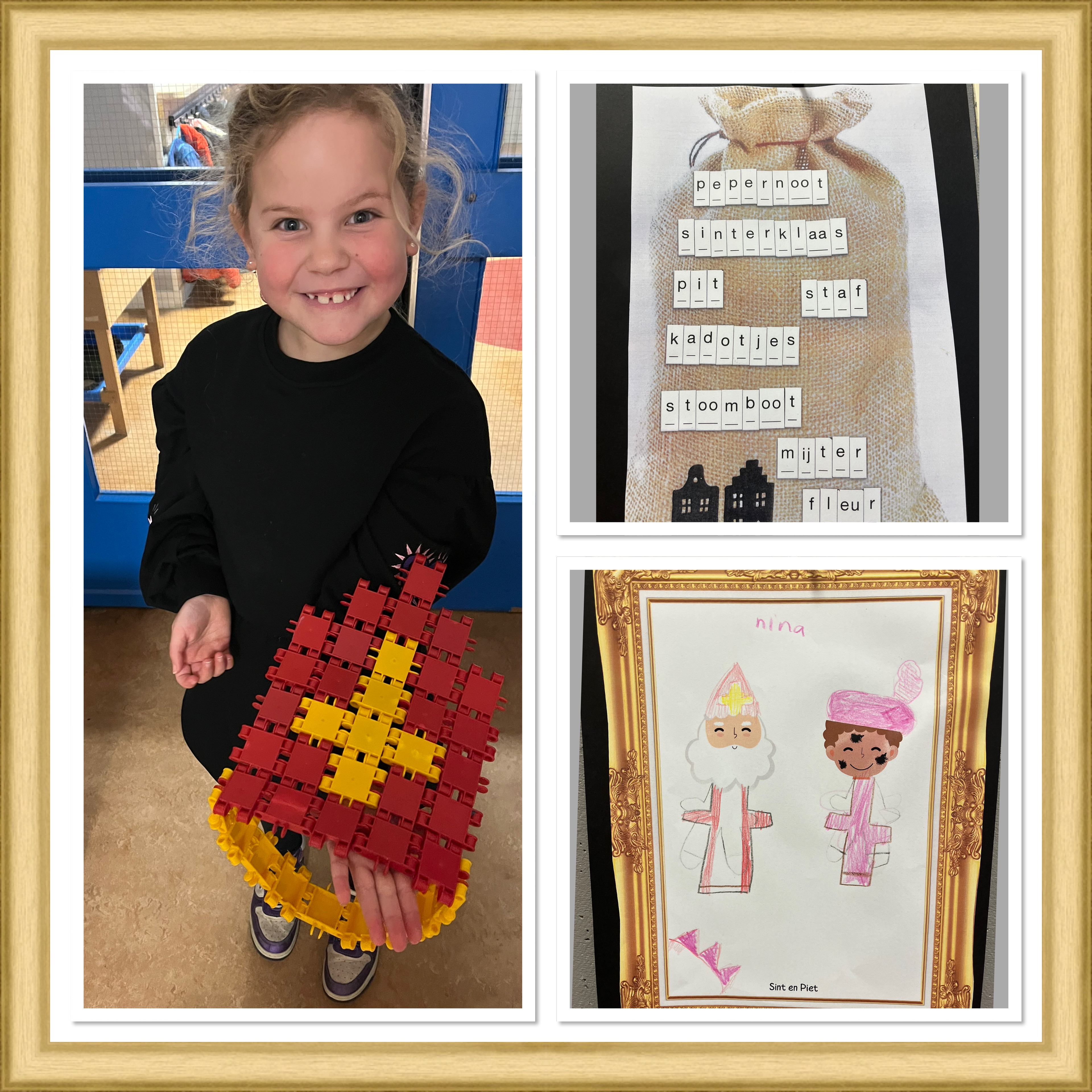 Sinterklaas weer in het land 